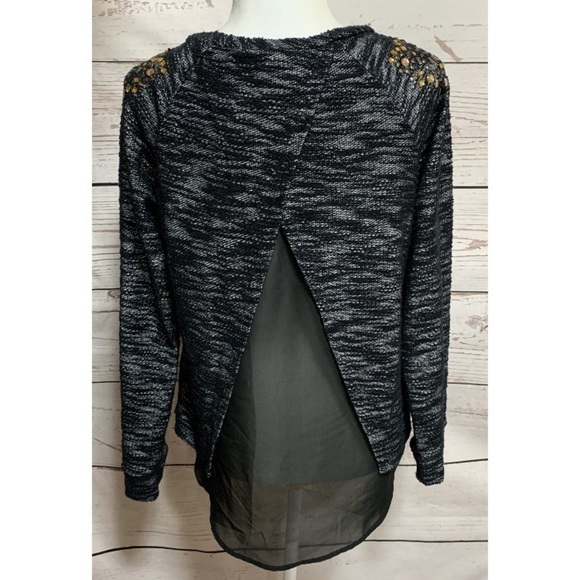 NWOT Vanity Knit W Copper Embellishments Sweater - Picture 5 of 7